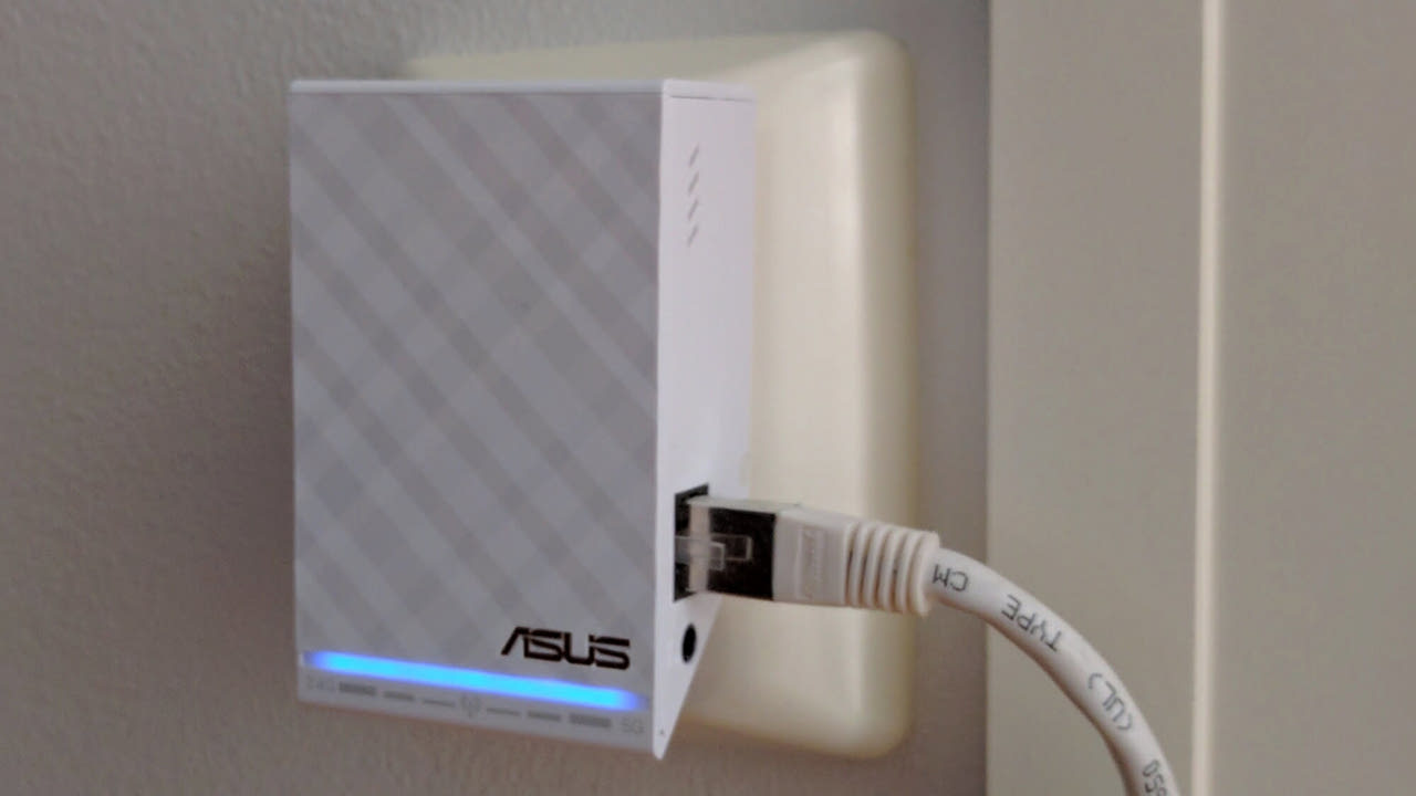 Настройка репитера asus rp ac52