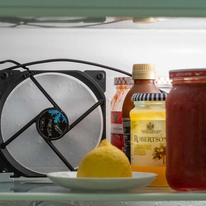 circulation fan in refrigerator