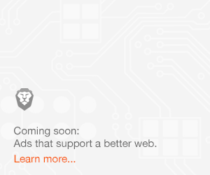 Ad placeholder: “Coming soon: Ads that support a better web”